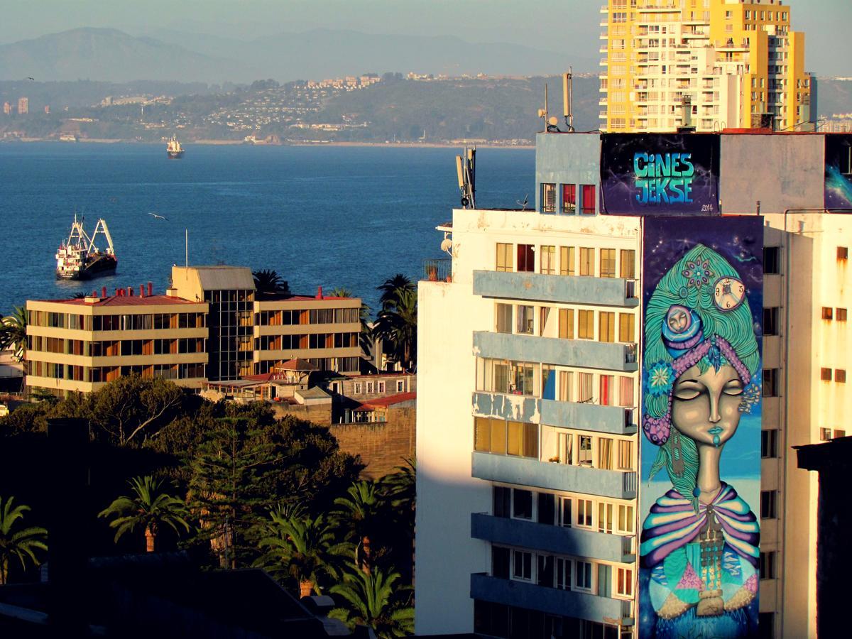 La Casa Azul Hostel บัลปาราอีโซ ภายนอก รูปภาพ