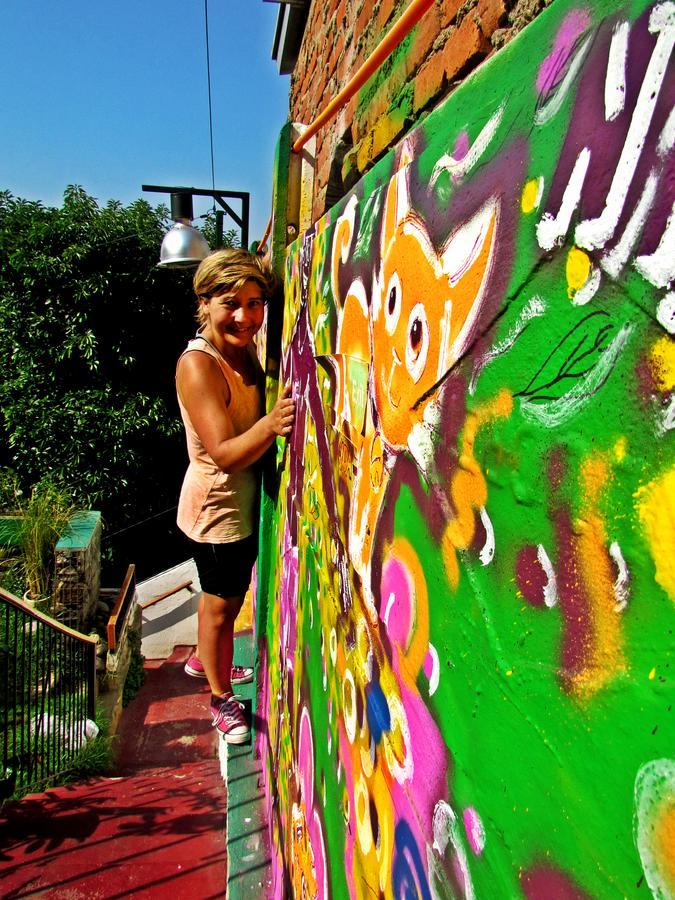 La Casa Azul Hostel บัลปาราอีโซ ภายนอก รูปภาพ